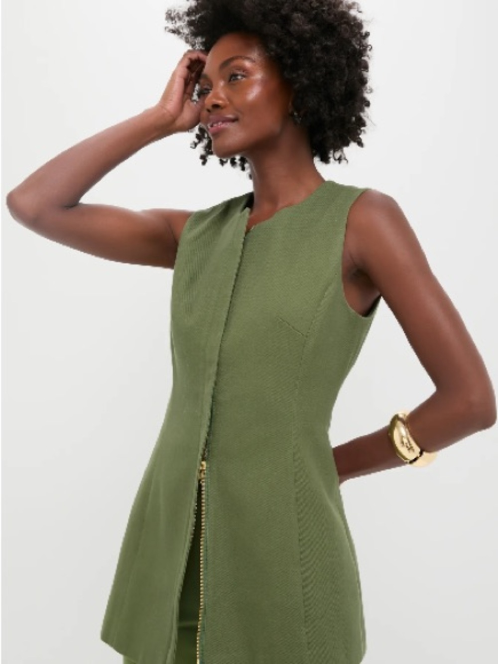 NWT Tuckernuck Green Rhoda Tunic Top